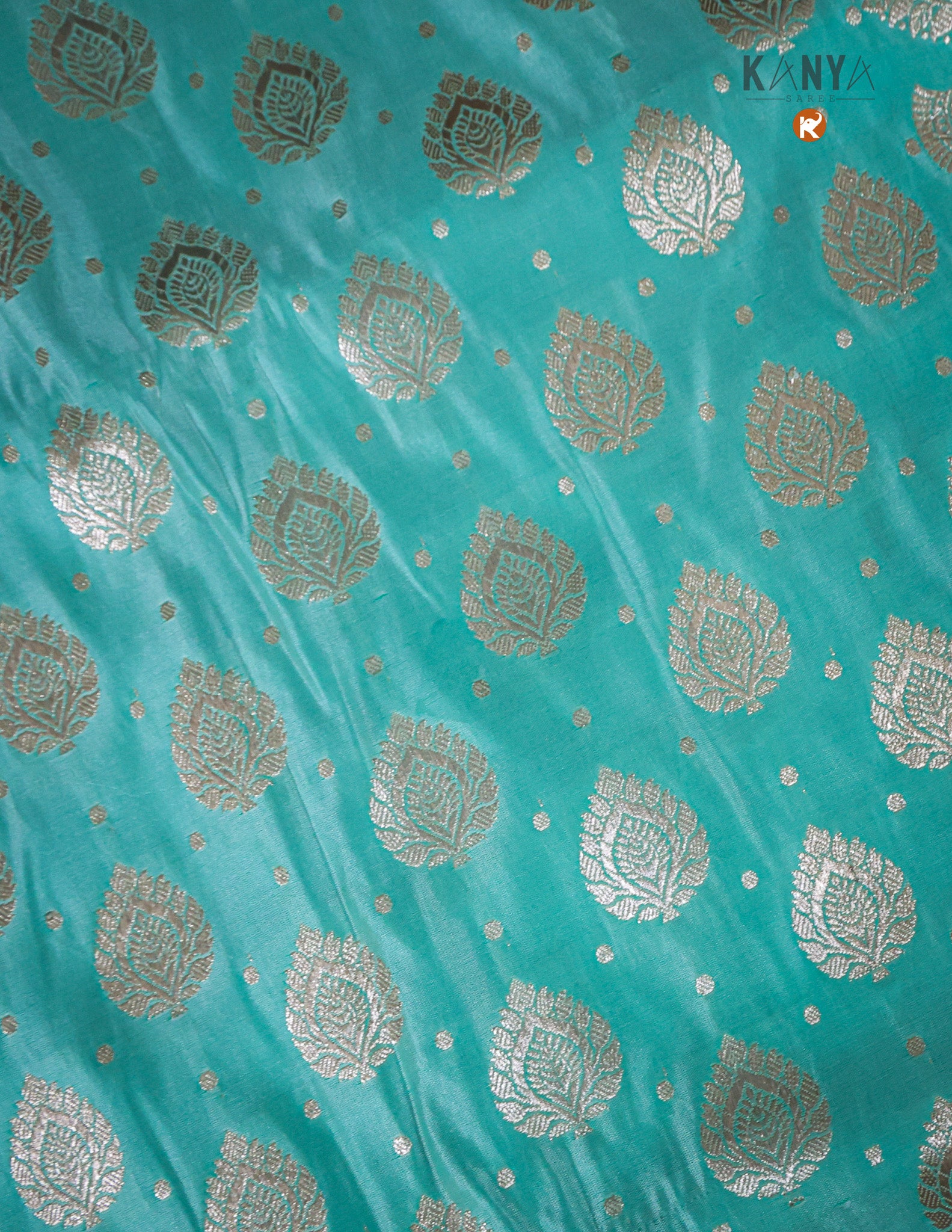 Katan Banarasi Silk with Golden Border